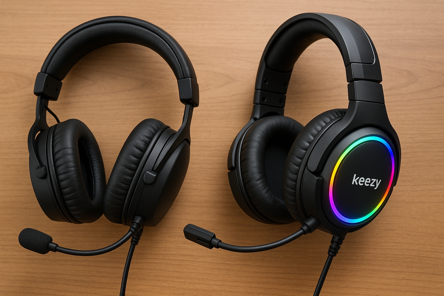 gaming headset vs gaming headset keezy