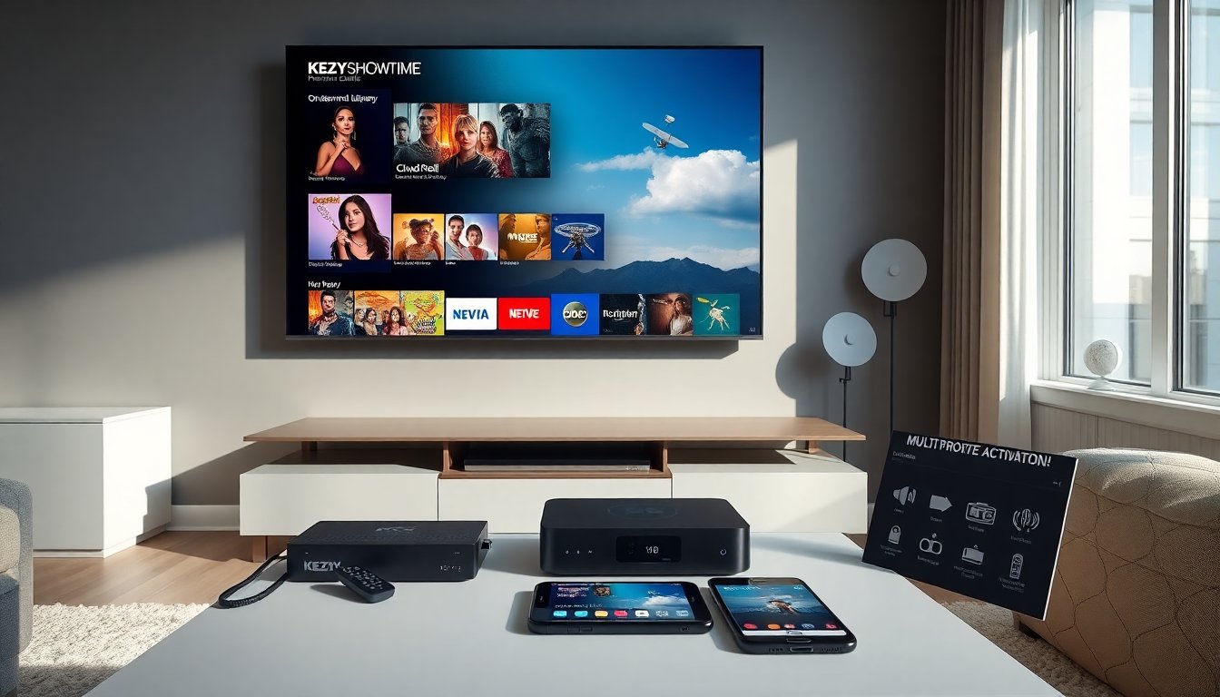keezy showtime premium cable satellite